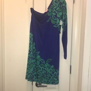 Lilly Pulitzer Dress, one shoulder